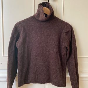 Vintage LLBean wool-blend turtleneck sweater